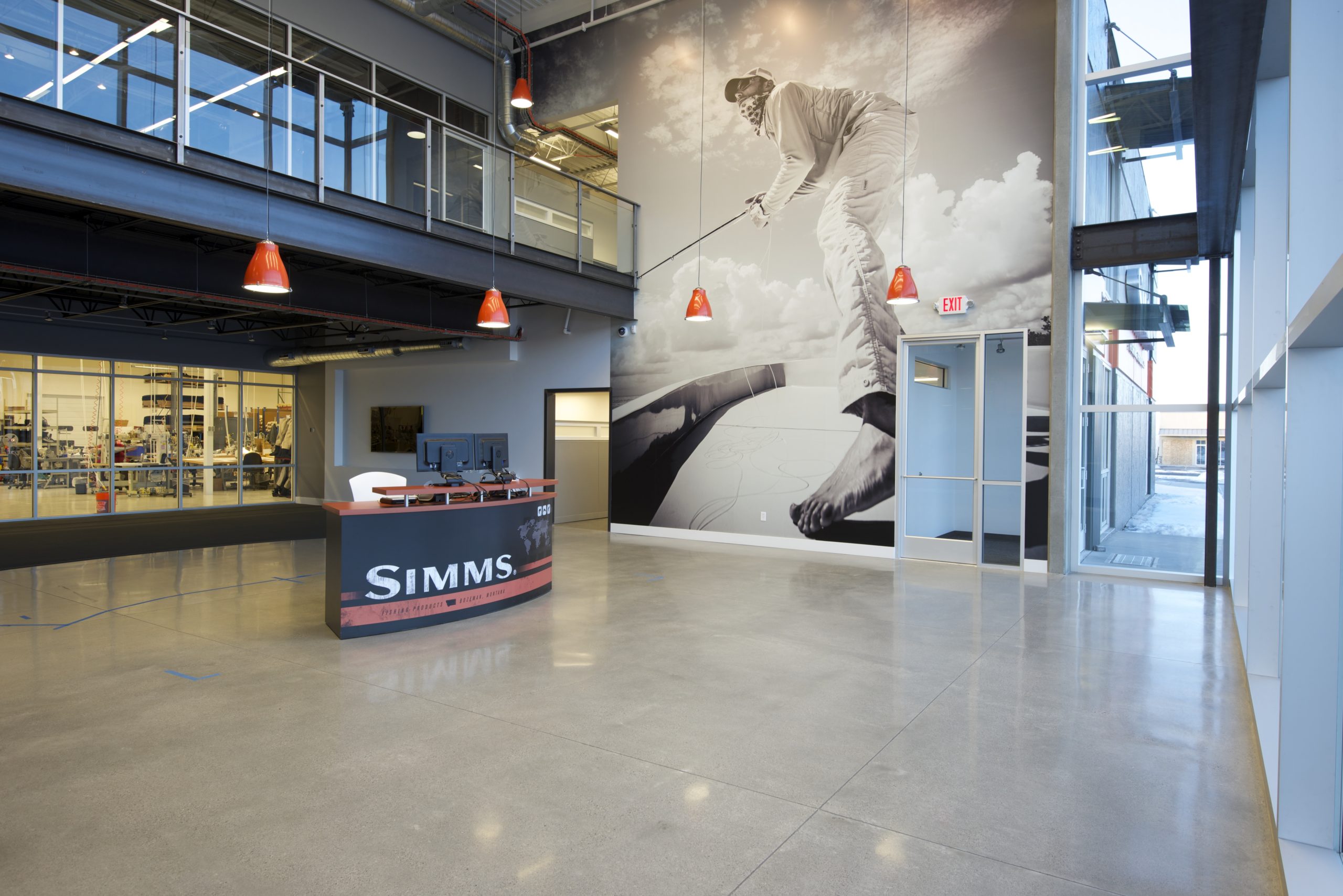 Simms Fishing Products office
