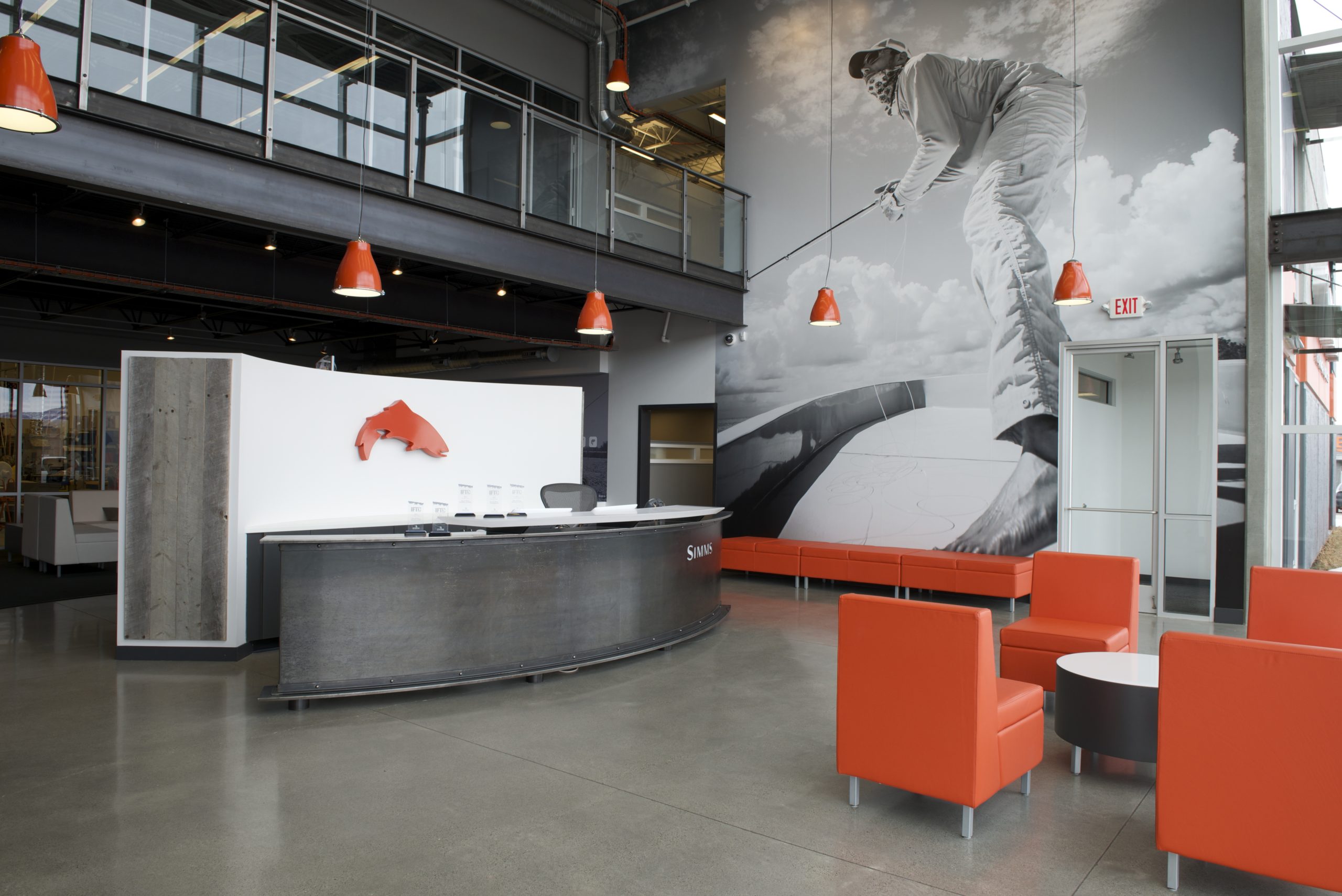 Simms Fishing Products office